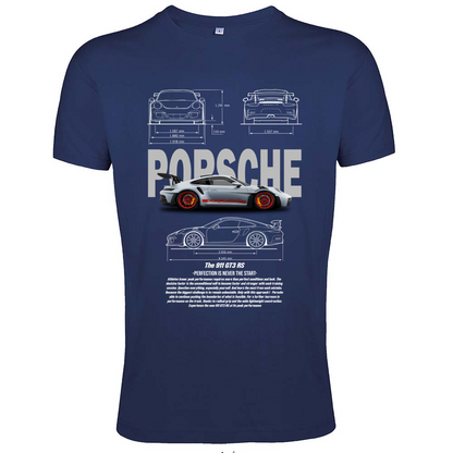 T-Shirt Men Fit porsche gt3-2