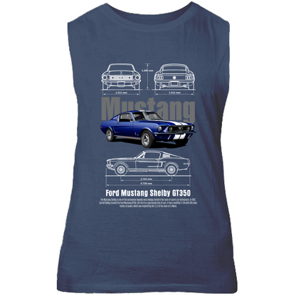 Canotta Unisex mustang 2