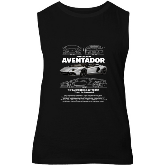 Canotta Unisex lambo aventador2