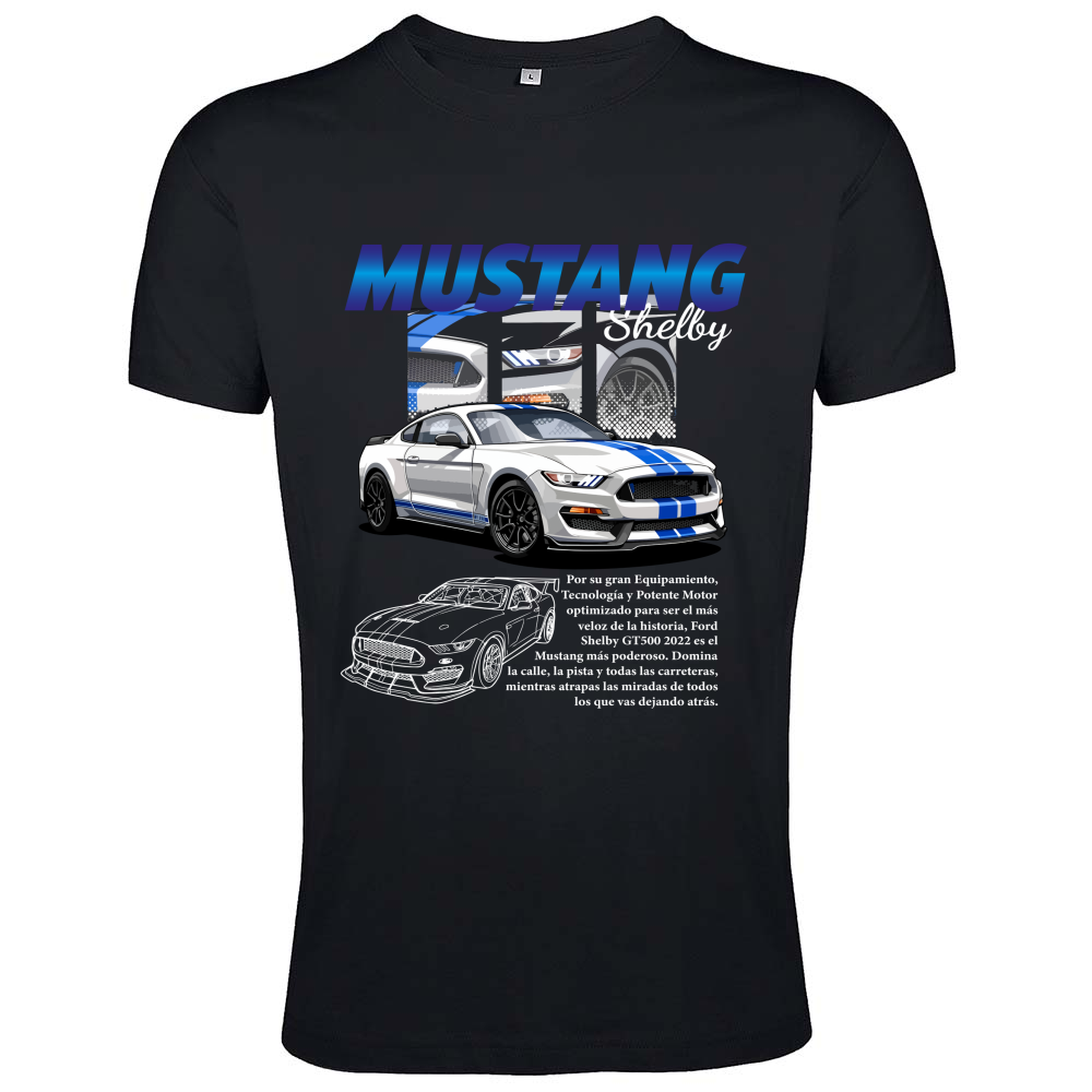 T-Shirt Men Fit mustang gt1