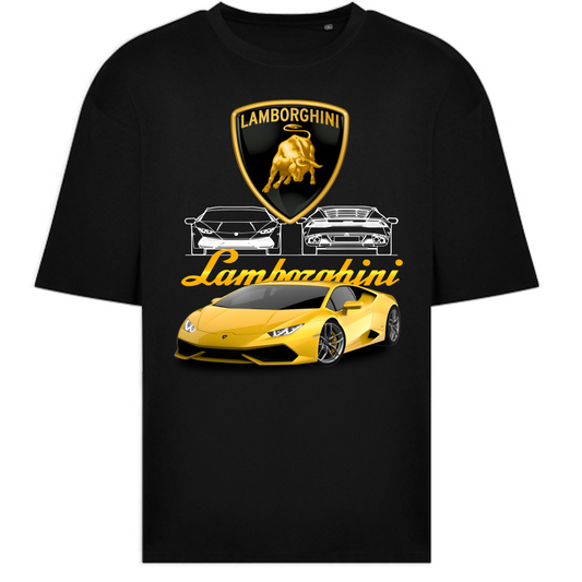 T-Shirt Oversize lambo huracan1