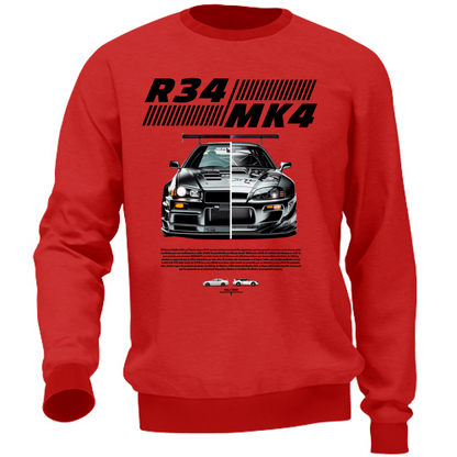 Felpa Unisex r34-mk4 Supra