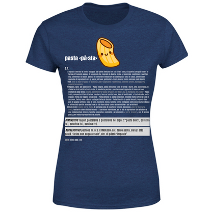 T-Shirt Donna pasta white