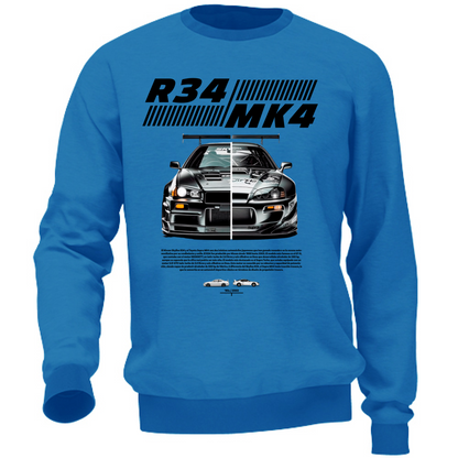 Felpa Unisex r34-mk4 Supra