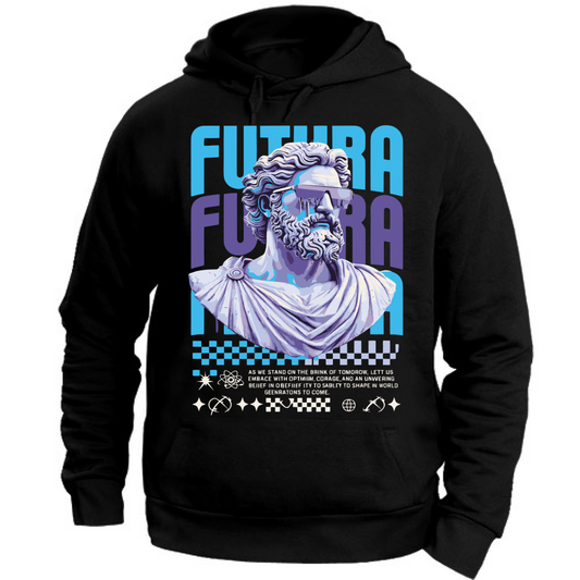 Felpa Unisex con Cappuccio divinità17