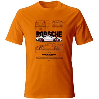 T-Shirt Unisex porsche gt black1