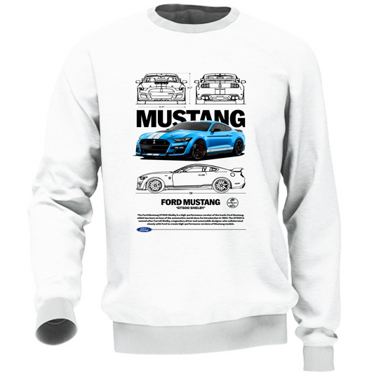 Felpa Unisex mustang gt black