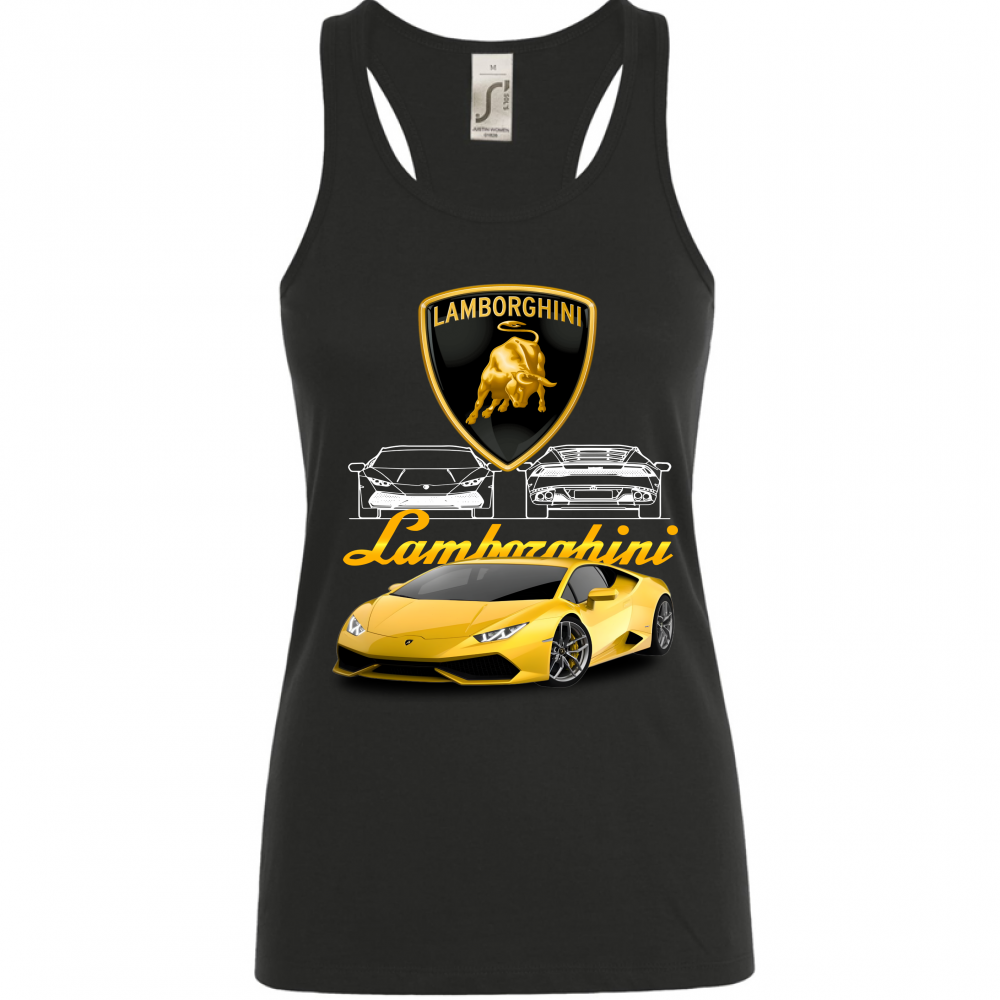 Canotta Donna lambo huracan1