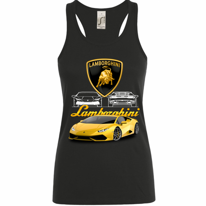 Canotta Donna lambo huracan1