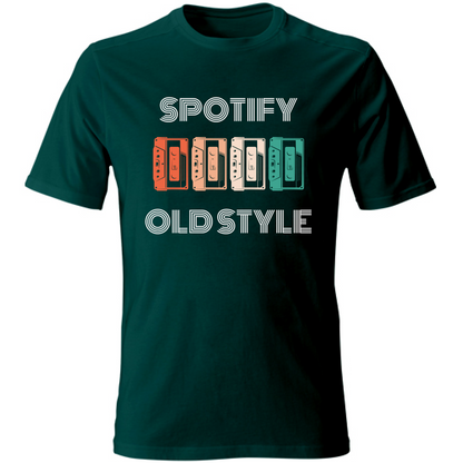 T-Shirt Unisex spotify old style