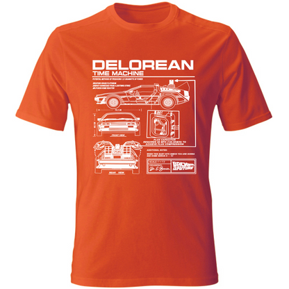 T-Shirt Unisex delorean1