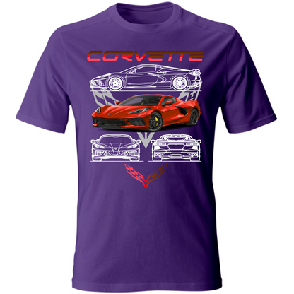 T-Shirt Unisex corvette