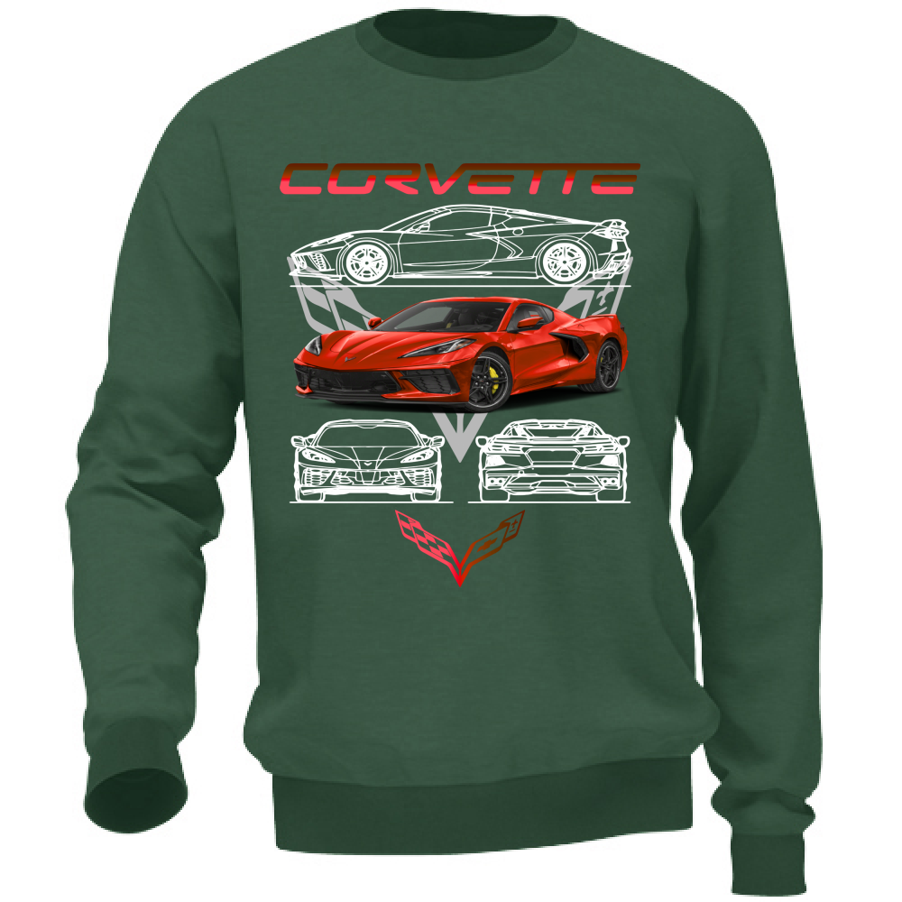 Felpa Unisex corvette