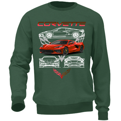 Felpa Unisex corvette