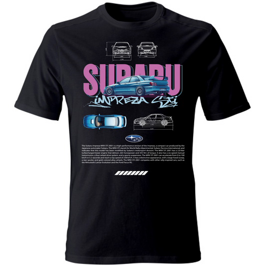 T-Shirt Unisex subaru impreza sti