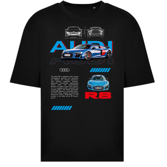 T-Shirt Oversize audi r8