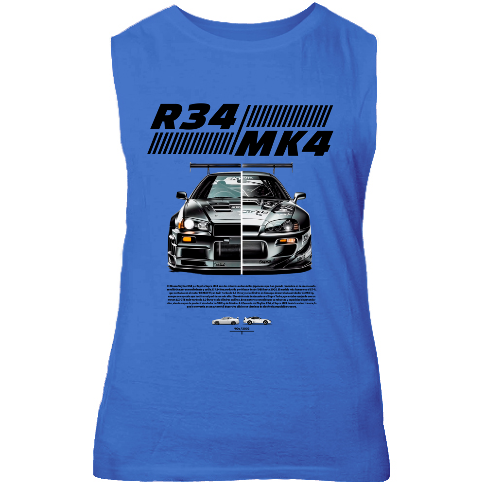 Canotta Unisex r34-mk4 Supra