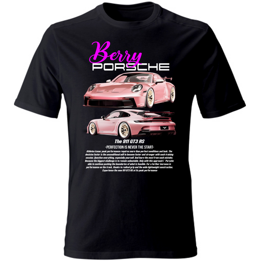 T-Shirt Unisex porsche berry
