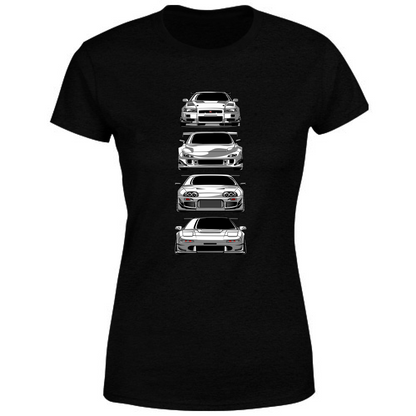 T-Shirt Donna japan car 1