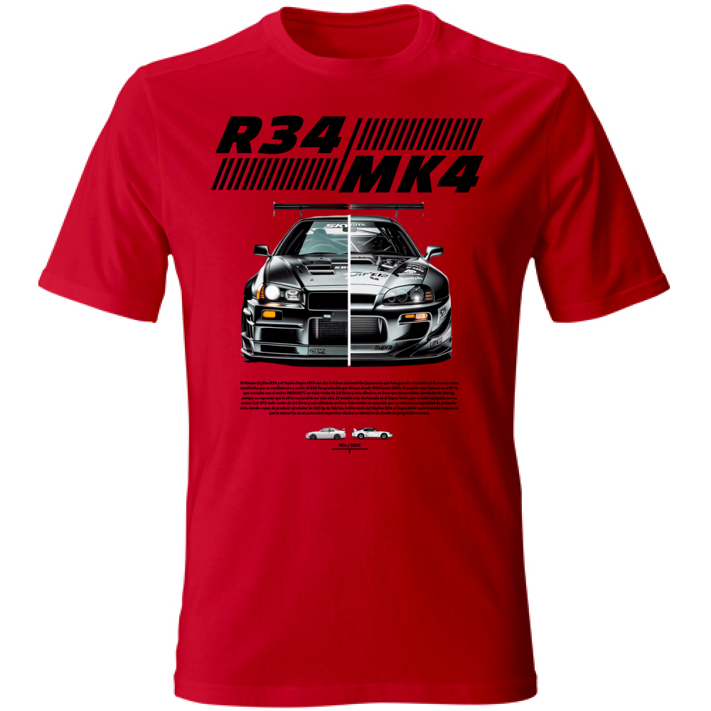 T-Shirt Unisex r34-mk4 Supra