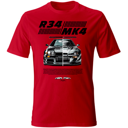 T-Shirt Unisex r34-mk4 Supra