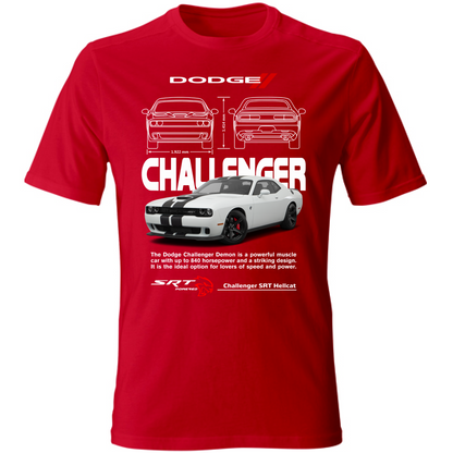 T-Shirt Unisex challenger white