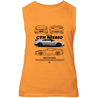 Canotta Unisex nissan gtr nismo black
