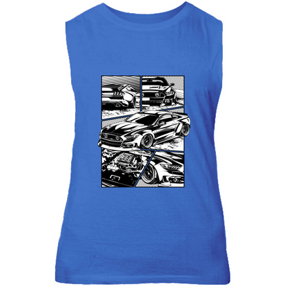 Canotta Unisex mustang des