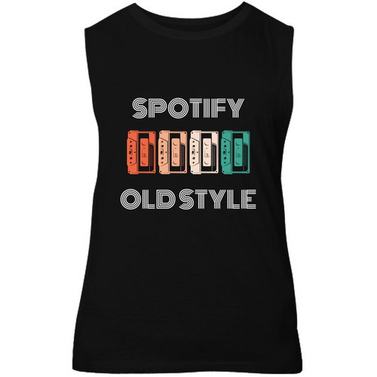 Canotta Unisex spotify old style