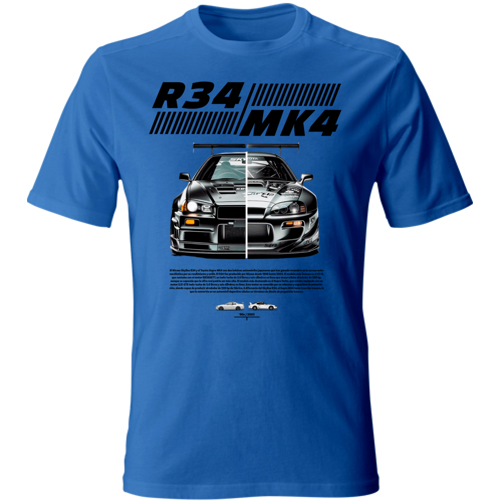 T-Shirt Unisex r34-mk4 Supra