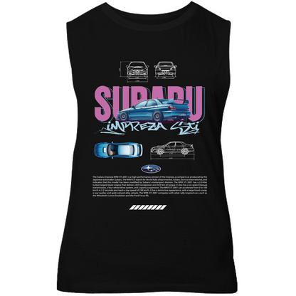 Canotta Unisex subaru impreza sti