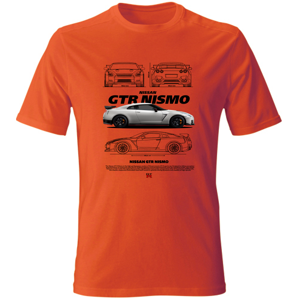 T-Shirt Unisex nissan gtr nismo black
