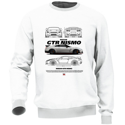 Felpa Unisex nissan gtr nismo black