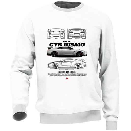 Felpa Unisex nissan gtr nismo black