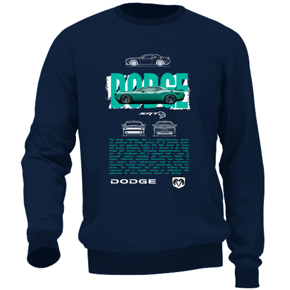 Felpa Unisex dodge1