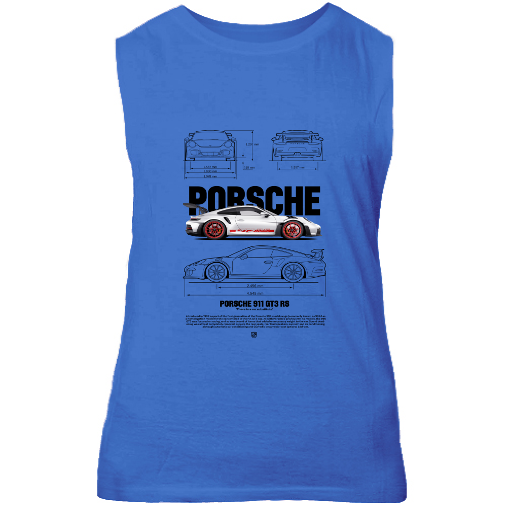Canotta Unisex porsche gt black1