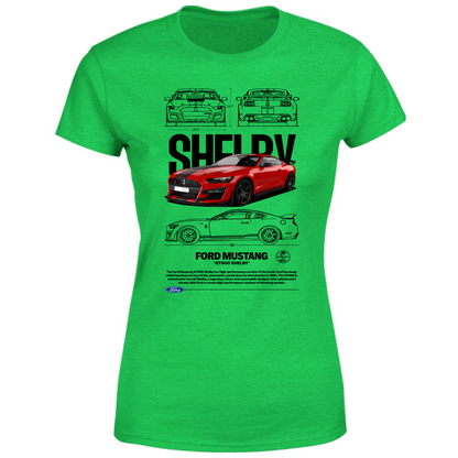 T-Shirt Donna mustang shelby