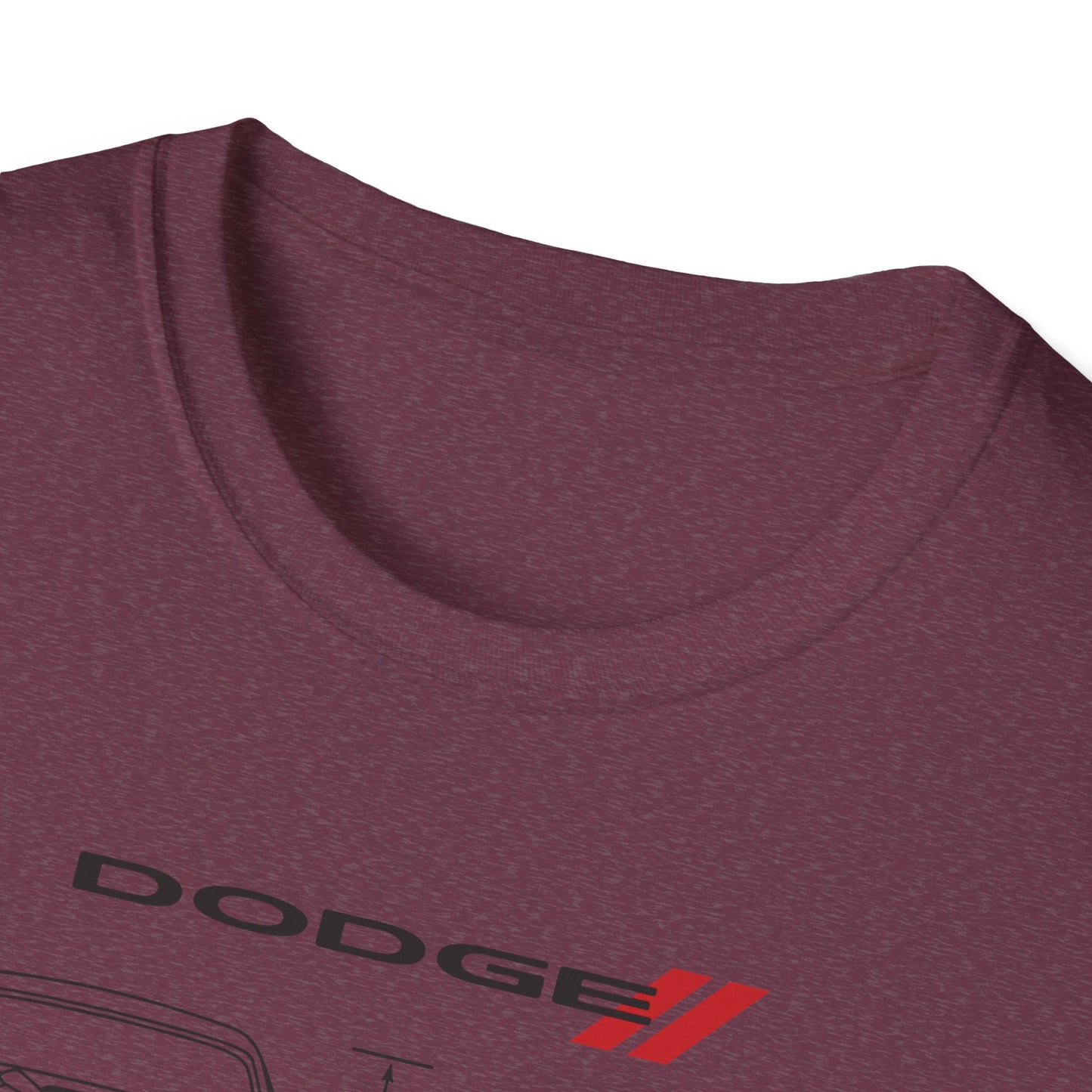 Dodge Challenger Graphic Tee, Car Enthusiast Shirt, Unisex Automotive T-Shirt, Gift for Motorheads, Casual Streetwear