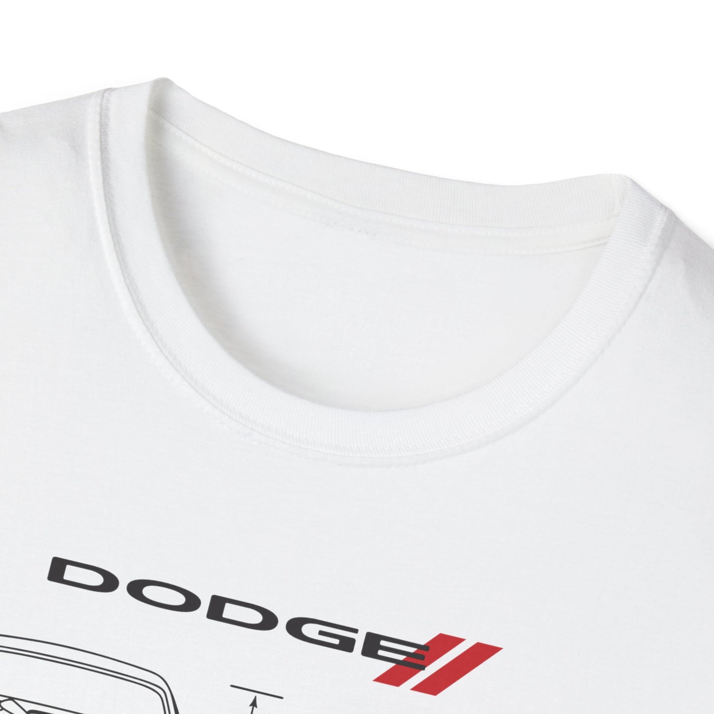 Dodge Challenger Graphic Tee, Car Enthusiast Shirt, Unisex Automotive T-Shirt, Gift for Motorheads, Casual Streetwear
