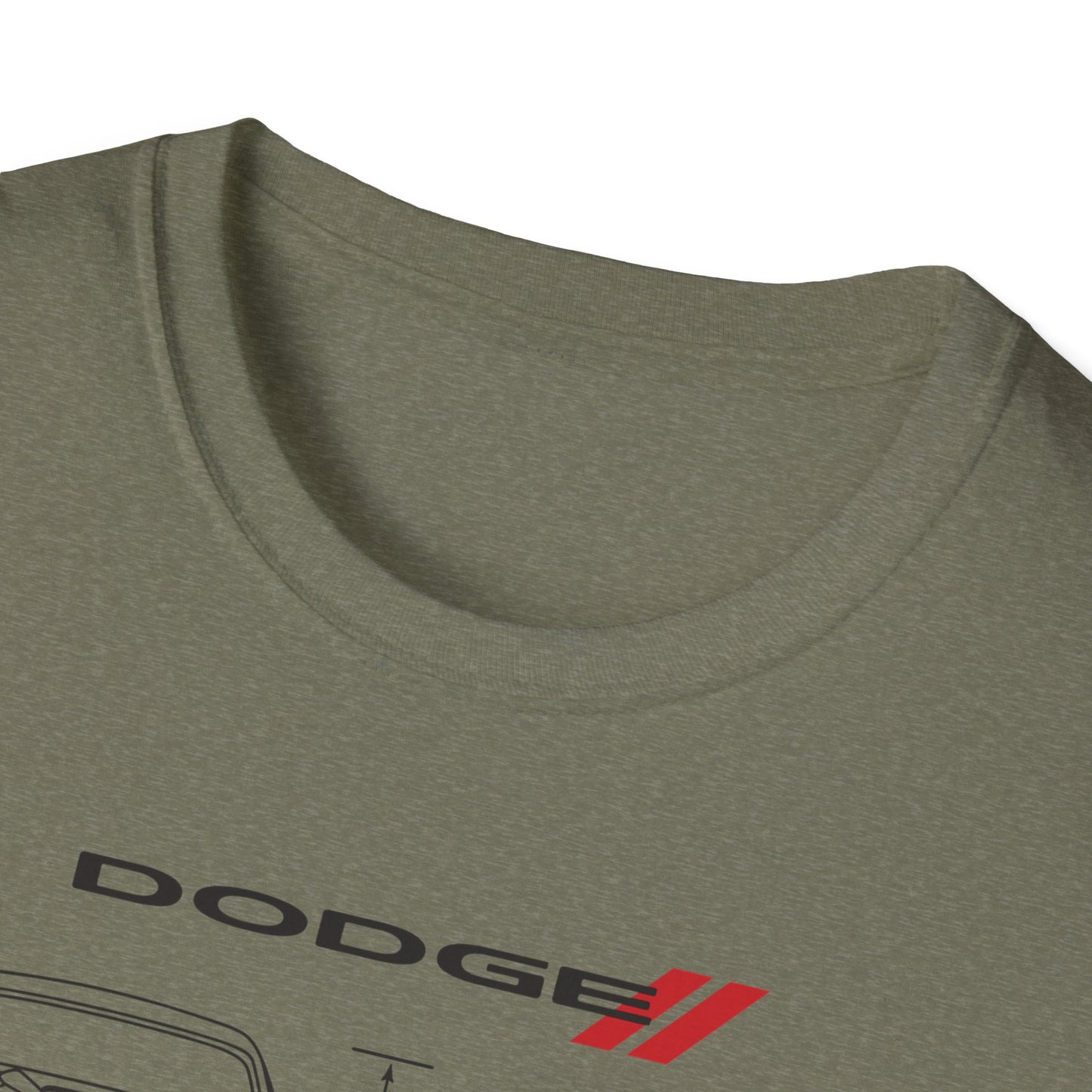 Dodge Challenger Graphic Tee, Car Enthusiast Shirt, Unisex Automotive T-Shirt, Gift for Motorheads, Casual Streetwear